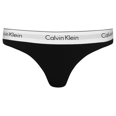 calvin klein women's black underwear